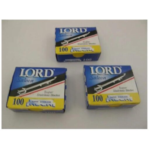 300 LORD Razor Blades Super Stainless Single edge for Barbers