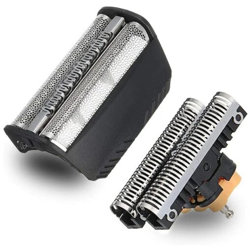 30B Replacement Shaver Heads for Series 3 Foil & Cutter Compatible with Braun Previous Generation SmartControl, TriControl, 7000/4000 shavers and Series 3 ( 340 Older Version )