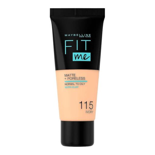 Maybelline Fit Me Matte & Poreless Foundation 115 Ivory 30ml