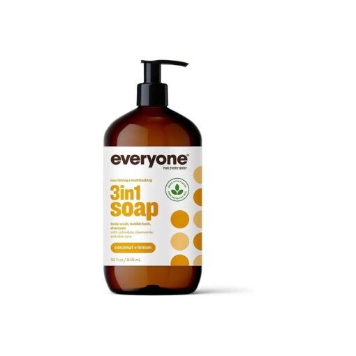 everyone for every body Coconut Lemon Liquid Soap, 32 FZ