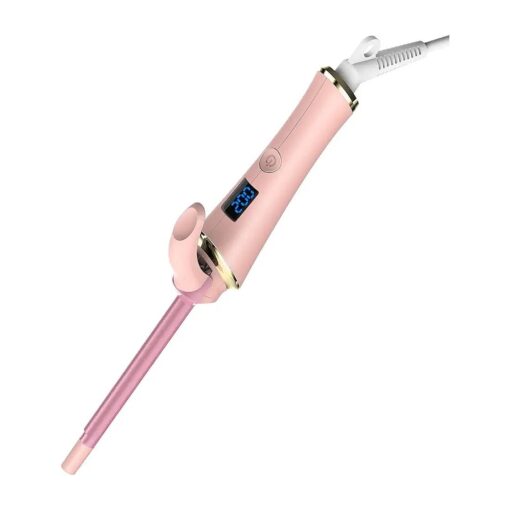 Curling Iron Curling Wand, Mini Hair Curler for Short Long Hair Crimper 9mm Ceramic Barrel Tight Curls LCD Temperature Display ( 0.35 Inches )