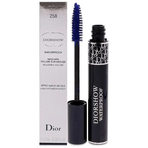 Christian Dior Diorshow # 258 Catwalk Blue Waterproof Mascara, 0.38 Ounce