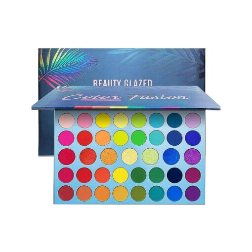 39 Color Rainbow Eyeshadow Palette - Professional Makeup Matte Metallic Shimmer Eye Shadow Palettes - Ultra Pigmented Powder Bright Vibrant Colors Shades Cosmetics Set