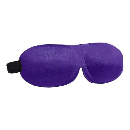 Lash Affair 3D Eye Mask for Sleeping Eyelash Extensions, Lash Protector Cupped Molded Night Sleep Mask, Contoured Mask Eye Cover, Comfortable and Lightweight, Purple