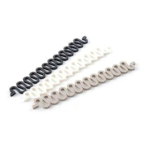 3Pieces ( Black+Grey+White ) Women Hair Styling Clip DIY French Hair Braiding Tool Roller Bun Maker Hairstyle Braid Tool Twist Plait Hair Braiding Tool Hair Accessories Salon