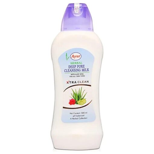 Ayur Herbal Deep Pore Cleansing Milk 100ml 3.3oz