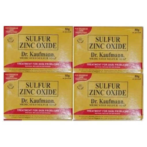 Lot of 4 Dr. Kaufmann Medicated Sulfur Soap