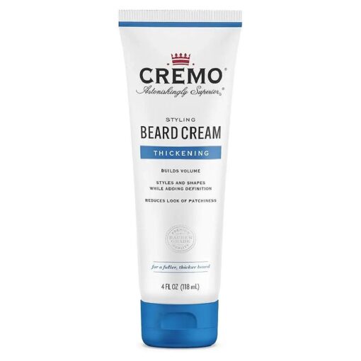 Cremo Styling Beard Cream, Thickening, 4 Fl Oz