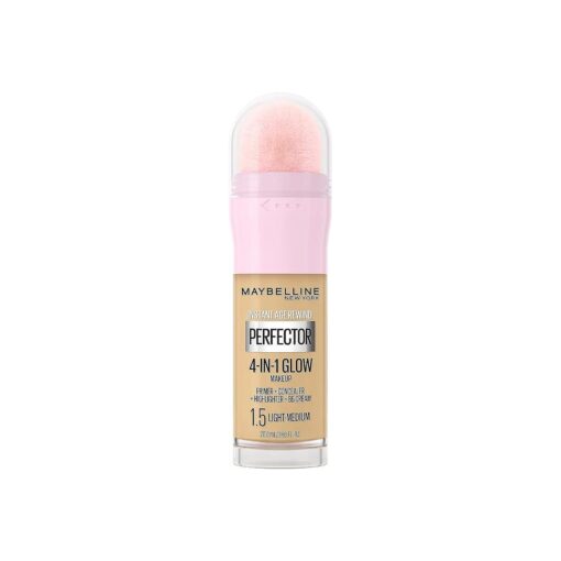 Maybelline New York Instant Age Rewind Instant Perfector 4-In-1 Glow Makeup, Light/Medium