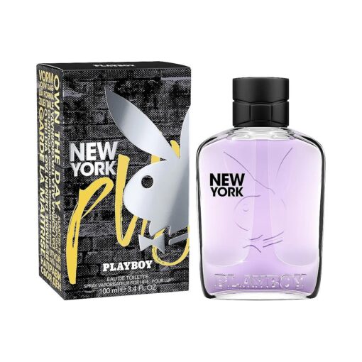 Playboy New York Eau De Toilette Spray, 3.4 Ounce