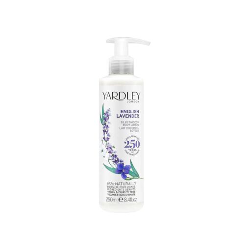 Yardley London Moisturising Body Lotion for Women, English Lavender, 8.4 Ounce