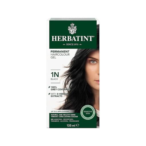 1N Black Permanent Hair Colour, 4 OZ