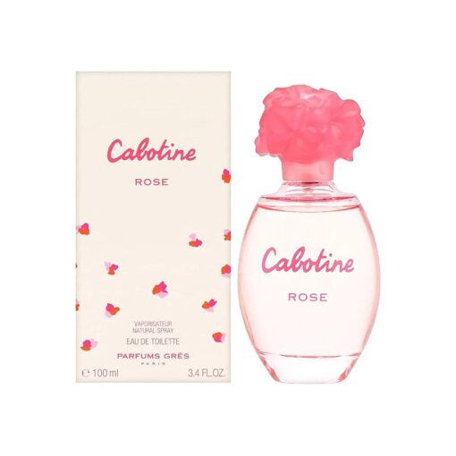 Parfums Gres Cabotine Rose Edt for Women 3.4 Oz/ 100 Ml, 3.4 Fl Oz