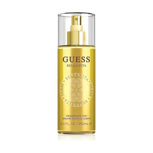 GUESS Bella Vita Fragrance Body Mist Spray for Women, Fruity, 8.4 Fl Oz