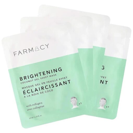 Farmacy Coconut Gel Sheet Masks - Skin Care Face Mask - 4 Pack