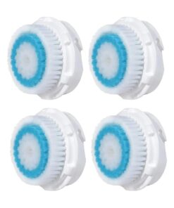 4 Pack Compatible Replacement Facial Cleansing Brush Head