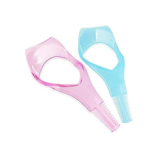 4 Pcs 3 in 1 Plastic Mascara Applicator Guide Tool Eyelash Comb Cosmetic Tool Makeup Eyelash Tool