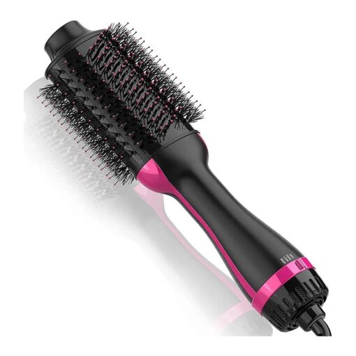 Hair Dryer Brush Blow Dryer Brush in One, 4 in 1 One-Step Hair Dryer and Styler Volumizer with Negative Ion Ceramic Hot Air Styling Brush, Professional Salon Hair Straightener Brush