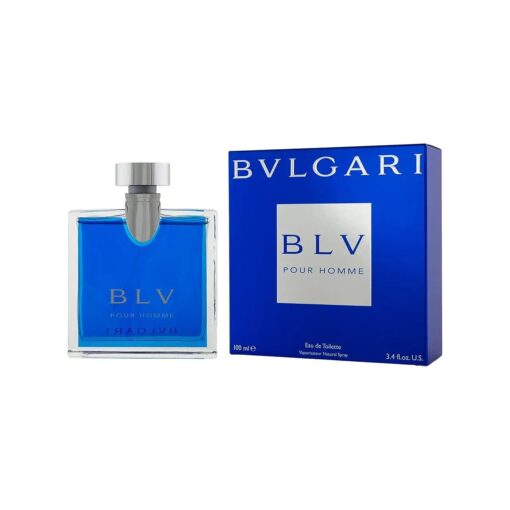 Bvlgari Men 's BLV Pour Homme EDT Spray, Blue,3.4 oz