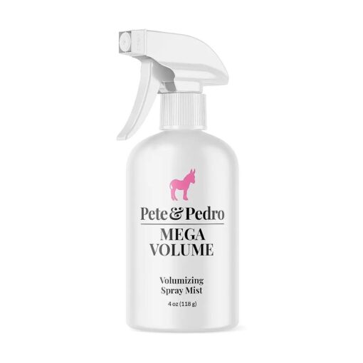 MEGA VOLUME - Volumizing Spray Mist Adds Incredible Weightless Volume, Body, Texture, & Shine, Alcohol Free, No Frizz, Tackiness, Great For Fine, Thin Hair | Featured On Shark Tank, 4 oz .