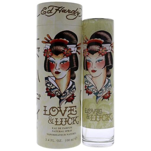 Ed Hardy Love & Luck for Women 3.4 oz 100 ml EDP Spray ( Pack of 1 )