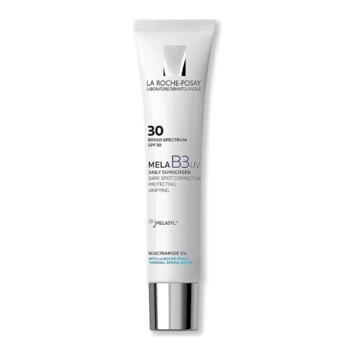 La Roche-Posay Mela B3 UV Daily Sunscreen | Face Moisturizer With SPF 30 + Anti-Aging Melasyl + 5 % Niacinamide | Helps Correct & Protect From Sun Damage | Face Sunscreen With No White Cast | 40ML