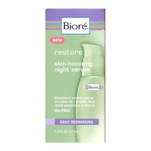 Biore Skin Boosting Night Serum 1.4 fl oz ( 41 ml )