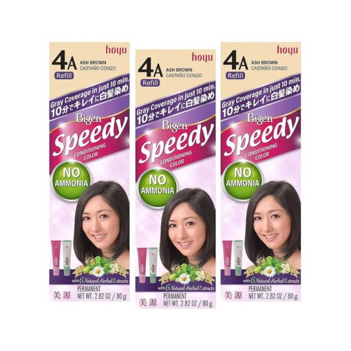 Bigen Speedy Conditioning Color Refill : 4A Ash Brown - 3 Pack