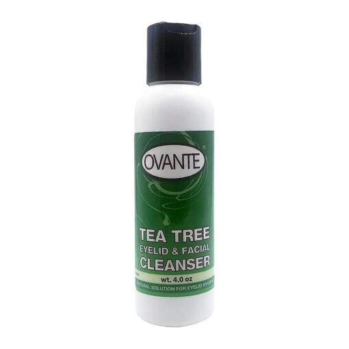 Tea Tree Oil Eyelid, Facial Cleanser Wash For Demodex Prone Skin 4.0 oz