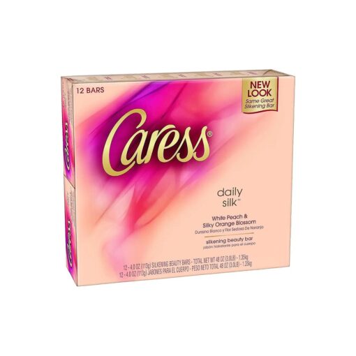 Caress Nature 's Daily Silk Beauty Bar Soap - 12/4oz by Caress