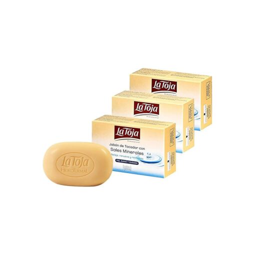 La Toja Bar Soap with Mineral Salts Pack of 4 X 125g