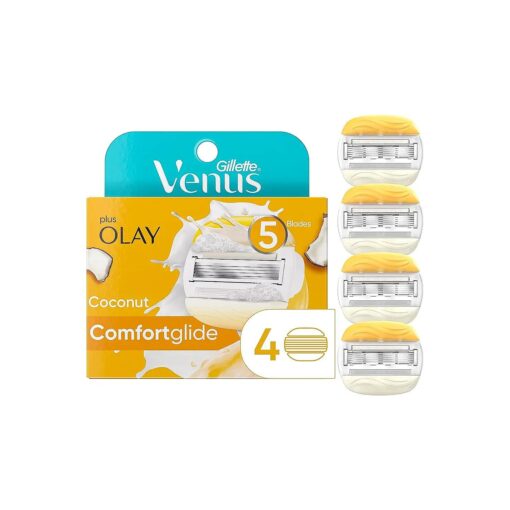 Gillette Venus ComfortGlide with Olay Women 's Razor Blades - 4 Refills