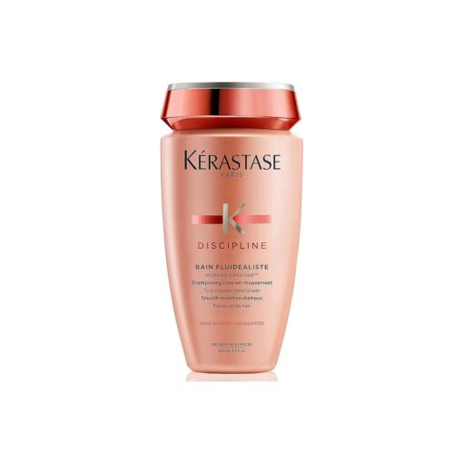 KERASTASE Smoothing Anti-Frizz Sulfate-Free Shampoo with Morpho-Keratine for All Hair Types, 8.5 Fl Oz