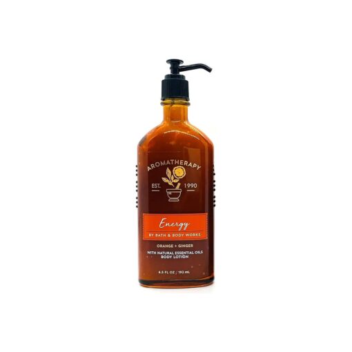 Bath & Body Works Aromatherapy Energy - Orange + Ginger Body Lotion, 6.5 Fl Oz