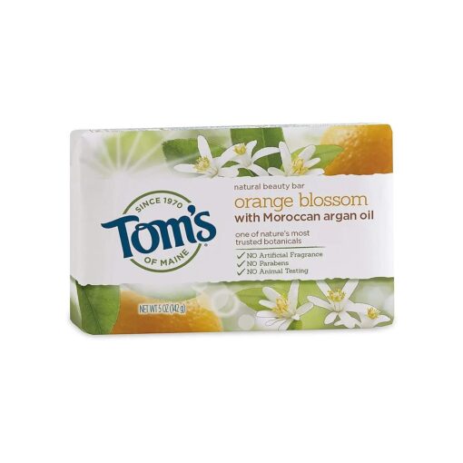 Toms of Maine Orange Blossom Beauty Bar Soap, 5 OZ