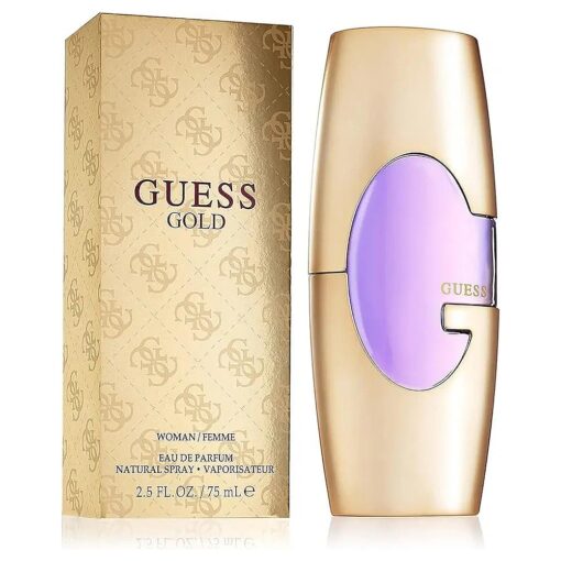 Guess Gold Women/Femme Eau de Parfum Perfume Spray For Women, 2.5 Fl, Oz .