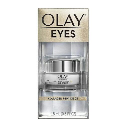 Olay, Regenerist Collagen Peptide 24 Eye Cream, Fragrance-Free, 0.5 Fl Oz