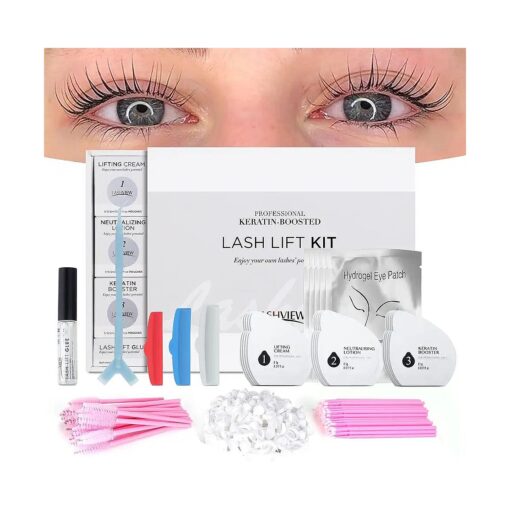 Lash Lift Kit, Professional Eyelash Perm Kit, Liquid Set, Semi-Permanent, Curling Perming, Wave Lift Extension Perm Set,5 Times