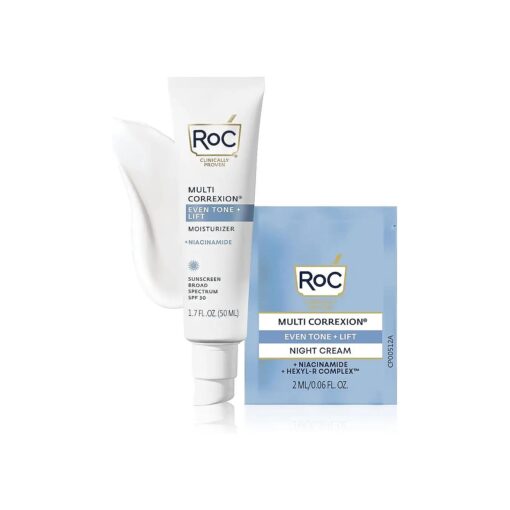 RoC Multi Correxion 5 in 1 Anti-Aging Daily Face Moisturizer with Broad Spectrum SPF 30 & Shea Butter, Skin Care Routine, 1.7 Ounces ( Packaging May Vary )