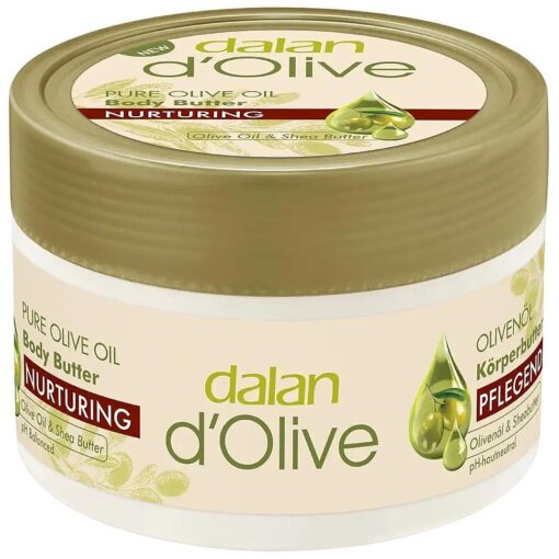 Dalan d Olive Olive Oil Body Butter Cream For Dry Skin 8.5 oz