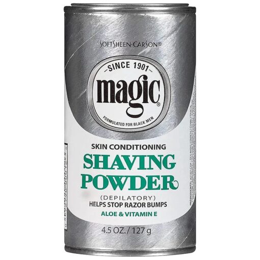 Magic Platinum Shaving Powder 4.5 oz, Skin Conditioning - 6 Pack