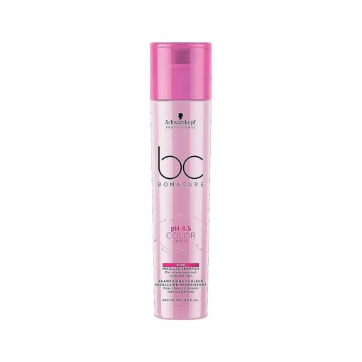 BC BONACURE pH 4.5 Color Freeze Micellar Rich Shampoo, 8.5-Ounce