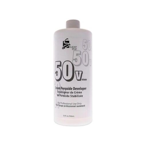 Super Star 50 Volume Cream Peroxide Developer by Marianna for Unisex - 32 oz Cream