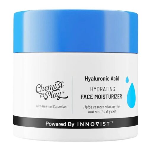 Hydrating Face Moisturiser| Polyglutamic Acid | Intense Hydration & Moisturisation | Mineral Oil & Silicone Free | 50 gm