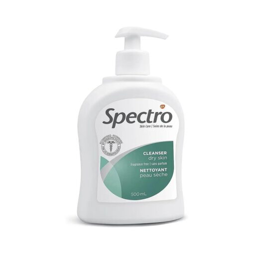 Spectro Jel Cleanser 500ml ( 17 Fl.oz, ) Pump ( For Dry Skin ( Fragrance Free ) )