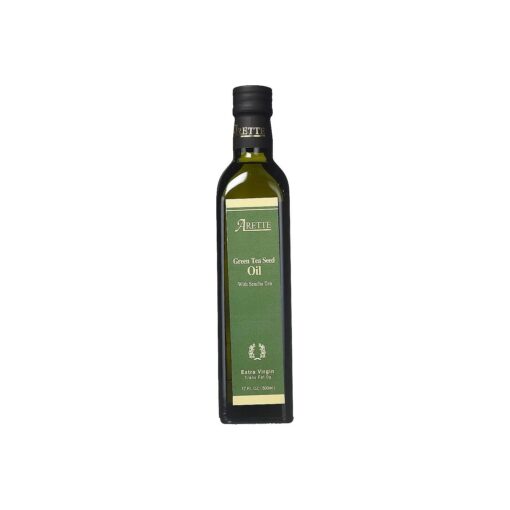 Arette Green Tea Seed Oil with Steamed Green Tea-500ml bottle