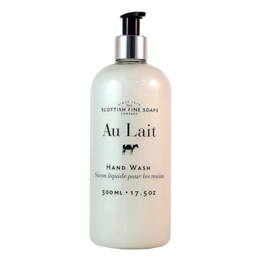 Scottish Fine Soaps Au Lait Liquid Hand Wash - XLARGE ( 500ml/17.5 oz )