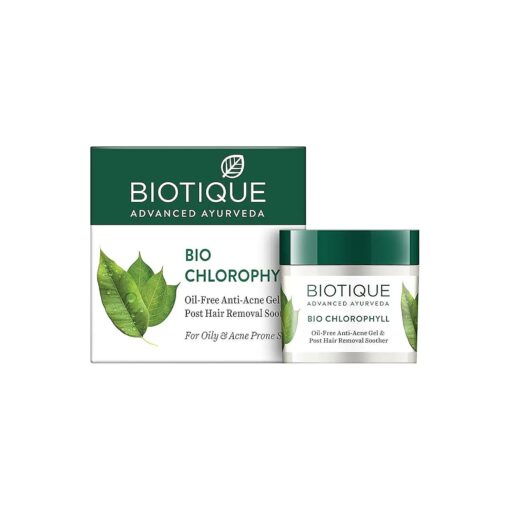 Biotique Oil Free Anti-Acne Gel - Chlorophyll 50g