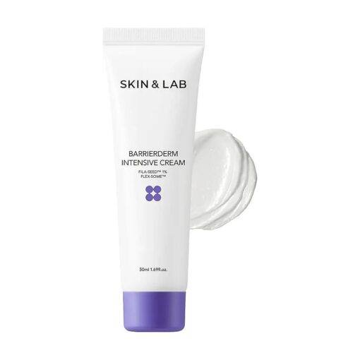 SKIN & LAB ] Barrierderm intensive cream, moisturizing, gentle, light texture, face and body ( 1.69 fl oz, )