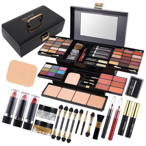 MISS ROSE M 58 Color Professional Makeup pallet, Makeup Kit for Women Full Kit, All In One Makeup Kit Set, Makeup Gift Set for women girls ( 331Y )